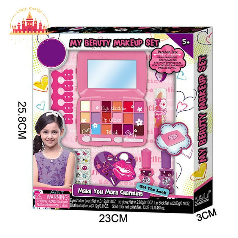 Fashion Beauty Cosmetic Case Simulation Plastic Makeup Set Toy For Kids SL10A002