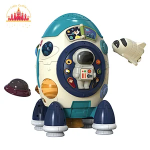 Wholsale Educational Musical Toy Rocket Shape Plastic Pat Drum For Kids SL12D008