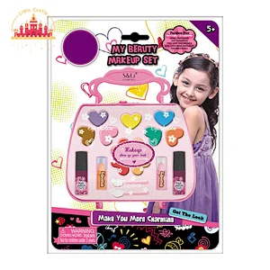 Factory Direct Kids Beauty Makeup Set Portable Plastic Cosmetics Handbag SL10A008