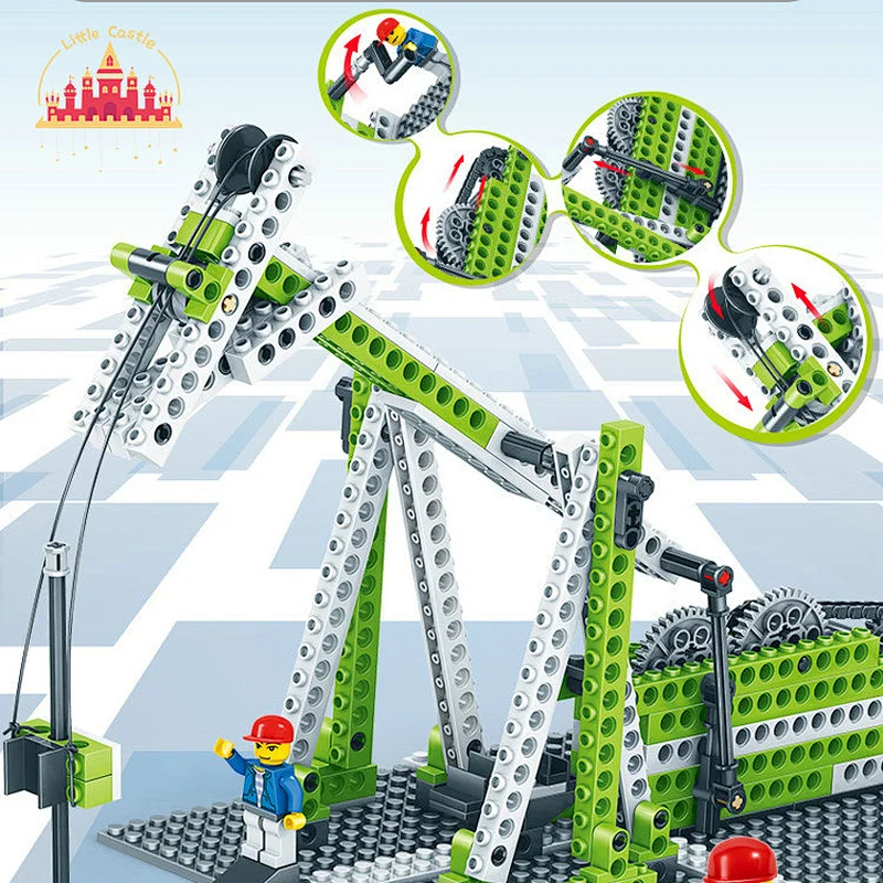 Creative DIY Brick Toys 3 In 1 Plastic Mechanical Building Blocks For Kids SL13A509