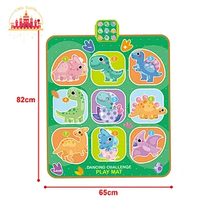 Hot Sale Musical Piano Keyboard Toy Cartoon Dinosaur Dance Mat For Kids SL07D032
