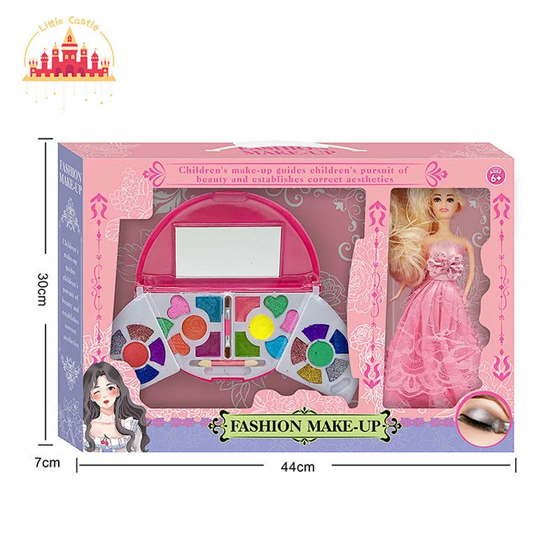 High Quality Makeup Play Set Play House Plastic Cosmetics Handbag For Kids SL10A404