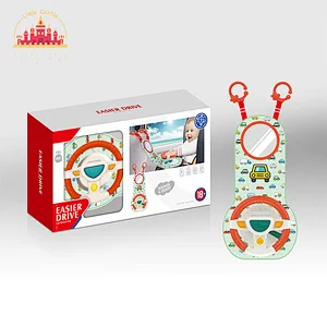Funny Driving Game Kids Car Seat Toy Plastic Steering Wheel Toy With Light Music SL12D021