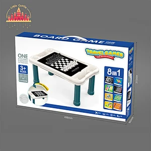 8 In 1 Interactive Game Set Multifunctional Plastic Chess Table For Kids SL11A185