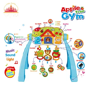 Multifunctional Baby Activity Gym Plastic Fitness Rack With Light Music SL08K093