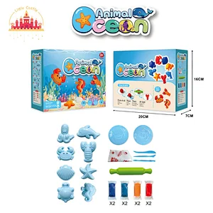 Popular Non-toxic Educational Ocean Animal DIY Play Dough Tools For Kids SL01A445