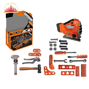 Construction Repair Pretend Role Play Plastic Power Tool Kit Toy For Kids SL03D062