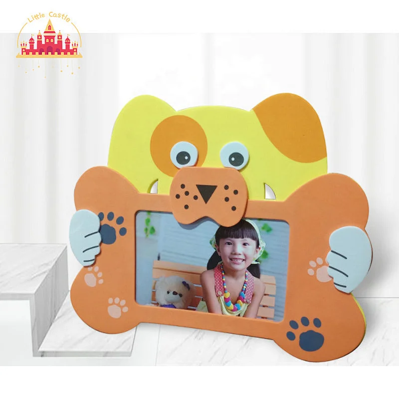 Cute Cartoon Animal EVA Photo Frame Kids DIY Desktop Decoration Set SL18A030