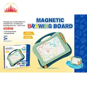 Desktop Art Learning Toy Set Double-sided Plastic Drawing Board For Kids SL12B075