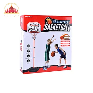 Customize Height Adjustable 165CM Mini Plastic Basketball Stand Toy For Kids SL01F035