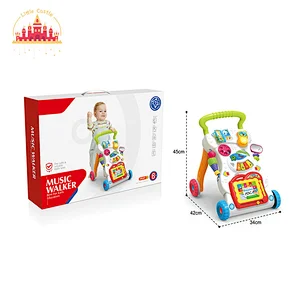 High Quality Multifunctional Learning Toy Plastic Baby Walker With Music SL16E021