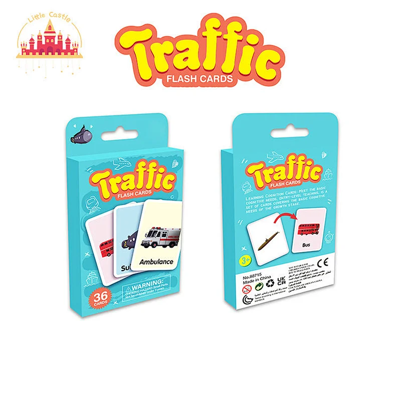 Factory Direct Educational 36 Pcs Paper Division Learning Cards For Kids SL14A476