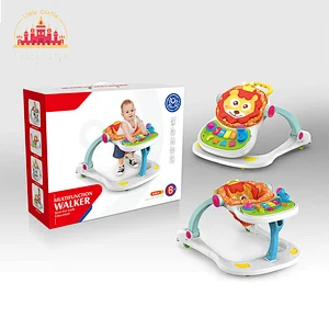 4 In 1 Multifunction Dining Chair Plastic Loin Baby Walker With Light Music SL16E022