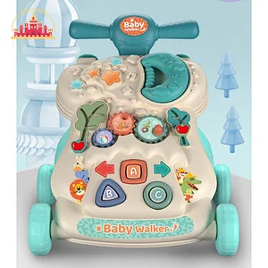 Baby Early Educational Plastic Activity Leaning Walker With Light Music SL16E007