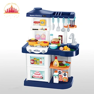 Hot Sale Educational Cooking Game Electric Plastic Kitchen Set Toy For Kids SL10C051