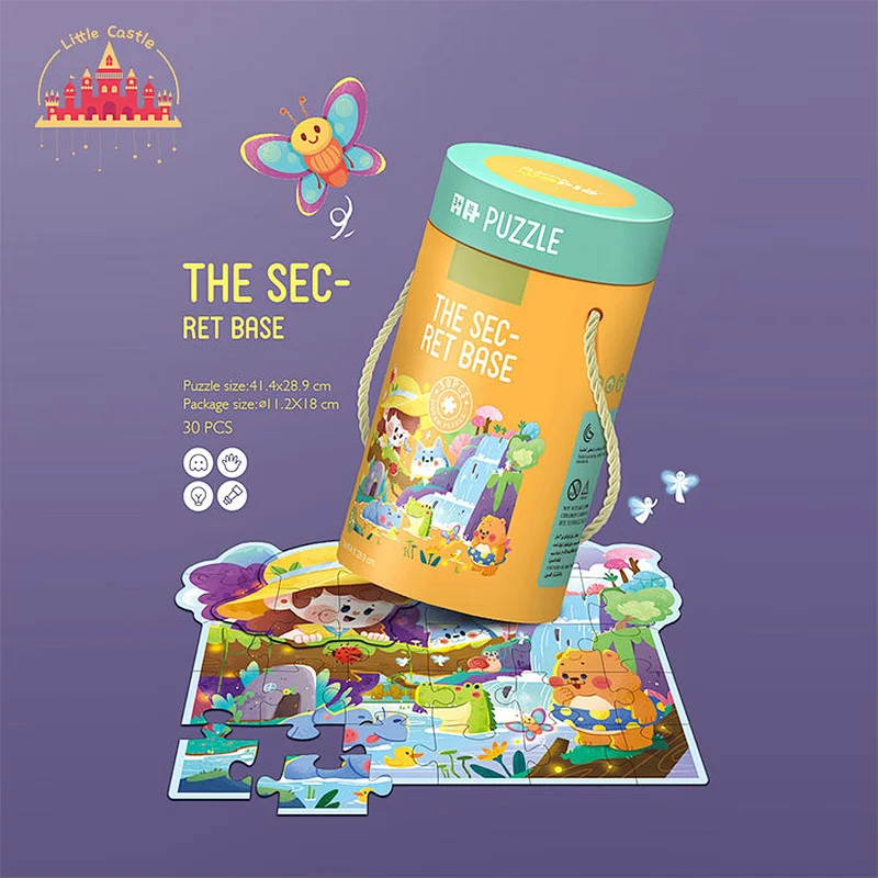 Educational Nature Sequencing Matching 30 Pcs Paper Jigsaw Puzzle For Kids SL14A014