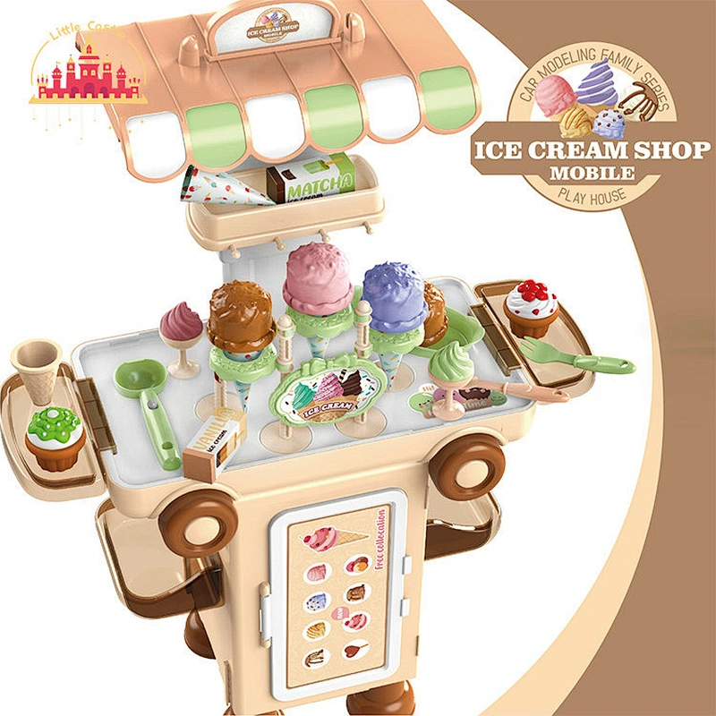 Popular Doctor Pretend Role Play 2 In 1 Plastic Medical Cart Toy For Kids SL10G272