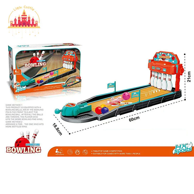 Sports Game Set Bowling Basketball Football 3 In 1 Ball Gate Toy For Kids SL01F237