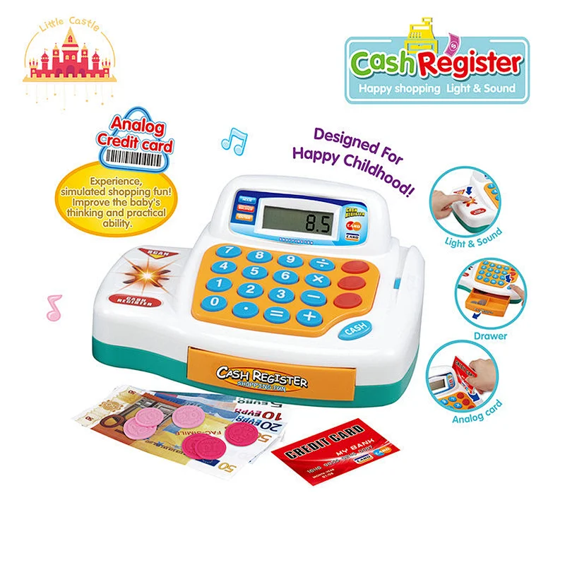 Funny Supermarket Game Play House Plastic Cash Register Toy Set For Kids SL10E038