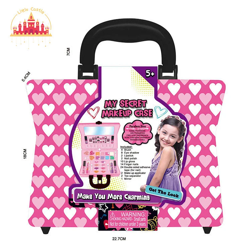 Fashion Beauty Cosmetic Case Simulation Plastic Makeup Set Toy For Kids SL10A002
