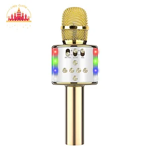 Karaoke Handheld Mic Speaker Bluetooth Wireless Microphone With LED Lights SL07C010