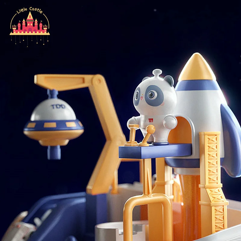 Funny Space Adventure Game Splicing Track Set Plastic Rail Cars Toy For Kids SL04B027