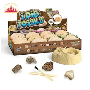 12Pcs Luminous Dinosaur Egg Excavation Set Educational Digging Game For Kids SL17A069