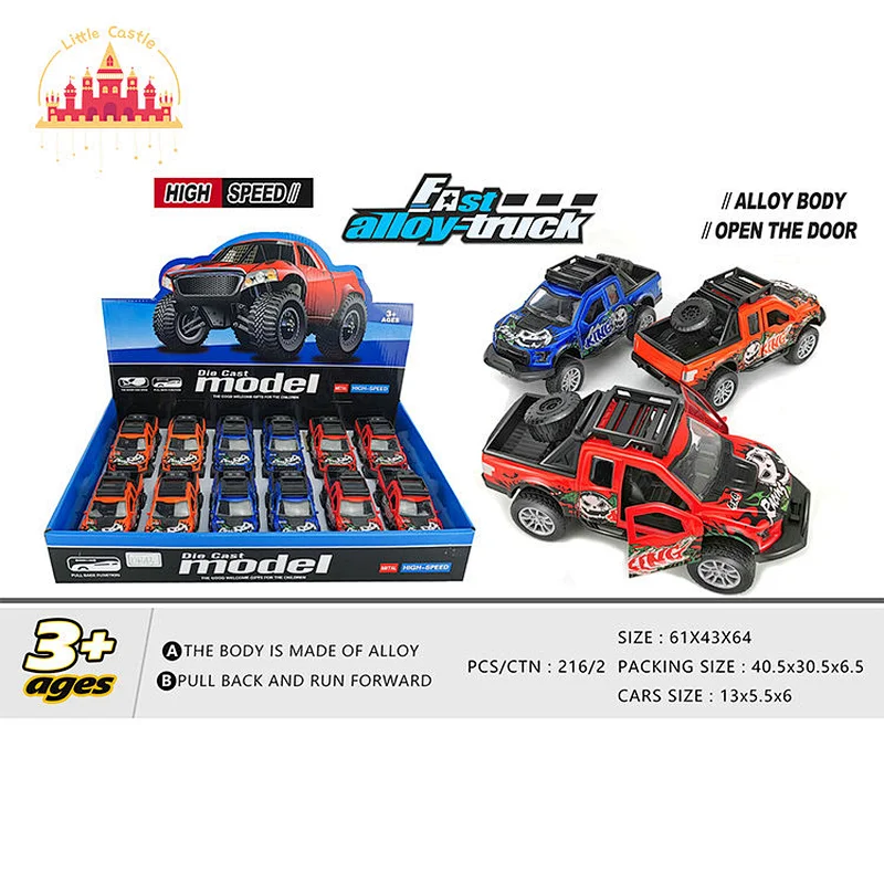 Hot Selling 3 Pcs Model Cars 1:50 Diecast Alloy Fire Truck Toys For Kids SL04A739