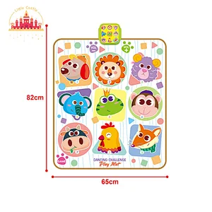 Funny Floor Keyboard Sensory Toy Cartoon Animal Musical Dancing Mat For Kids SL07D031
