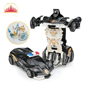 New Arrival Transformation Robot Plastic Deformation Car Toy For Kids SL04A321