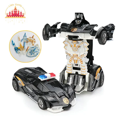 New Arrival Transformation Robot Plastic Deformation Car Toy For Kids SL04A321
