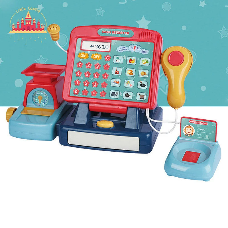 High Quality Supermarket Shopping Game Plastic Cash Register Toy For Kids SL10D344