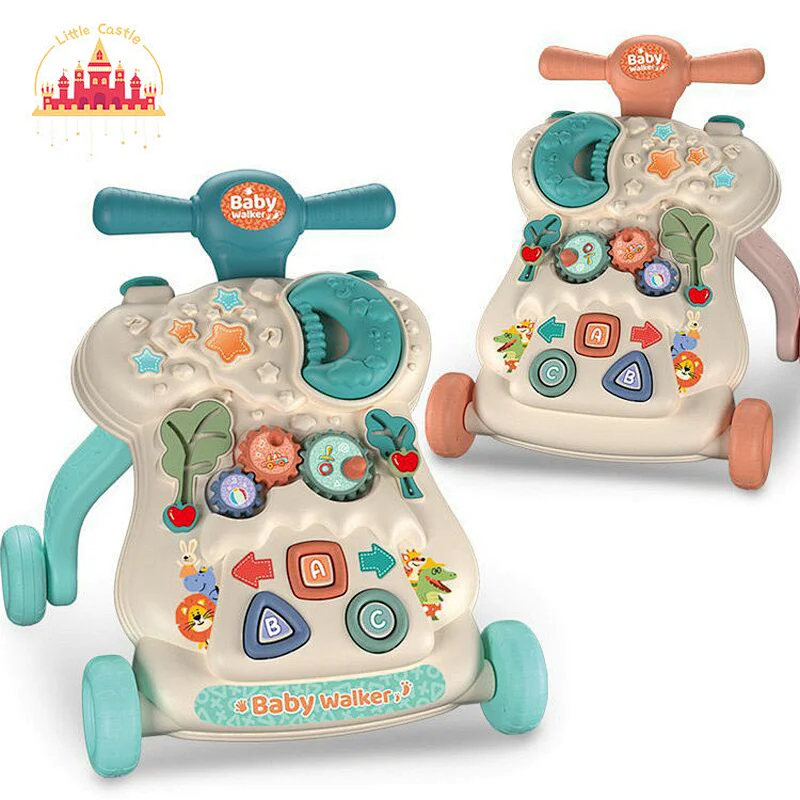 Baby Early Educational Plastic Activity Leaning Walker With Light Music SL16E007