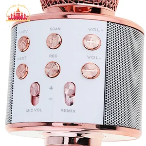 Fashion Bluetooth Wireless Microphone Handheld Karaoke Mic USB Mini Home KTV SL07C011