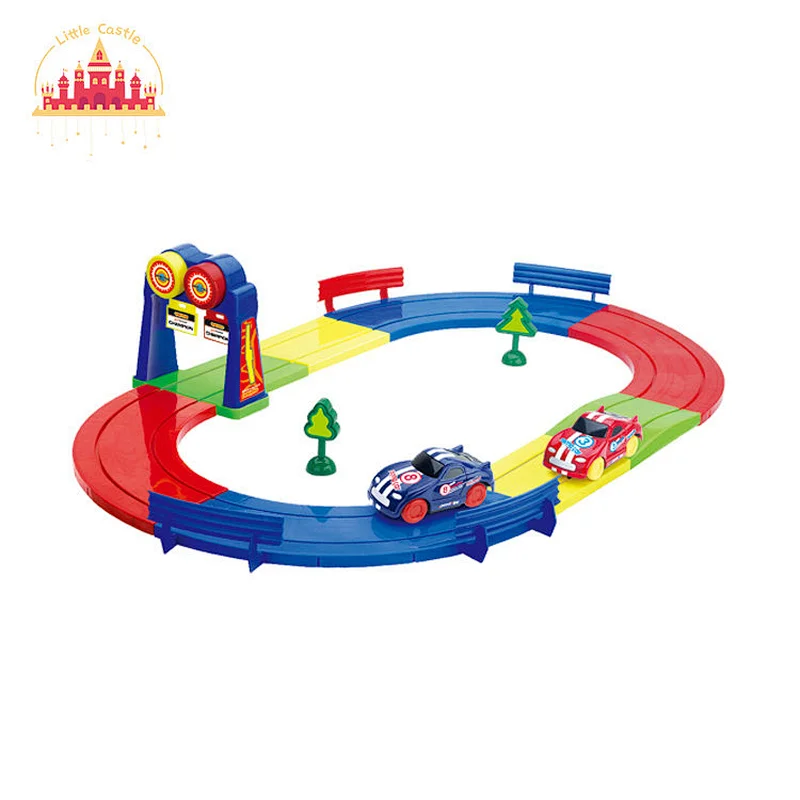 New Arrival Educational Slot Set Plastic Electric Car Track Toy For Kids SL04C019