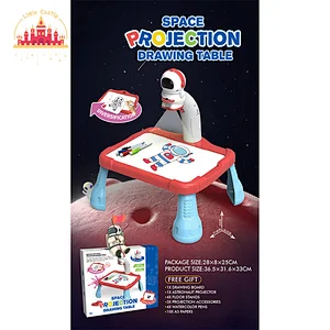 2023 New Early Educational LED Projector Art Drawing Table Toy For Kids SL12B055