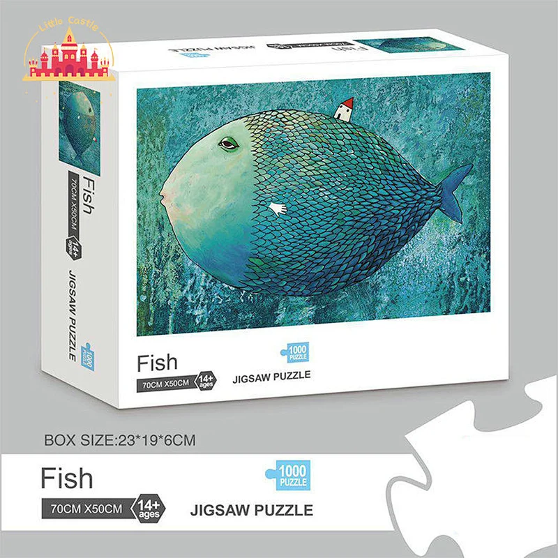 1000 Pieces Intelligent Oil Painting Paper Jigsaw Puzzles For Age 14+ SL14A261