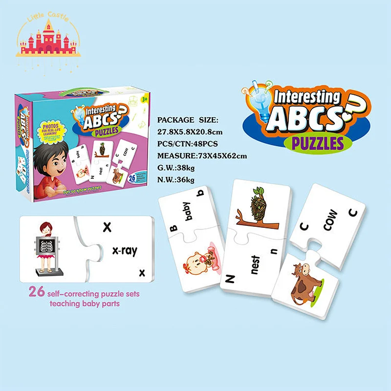 Educational Nature Sequencing Matching 30 Pcs Paper Jigsaw Puzzle For Kids SL14A014