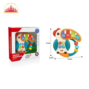 Popular Musical Toy Kids Parrot Shape Electric Plastic Piano Keyboard With Light SL07A072