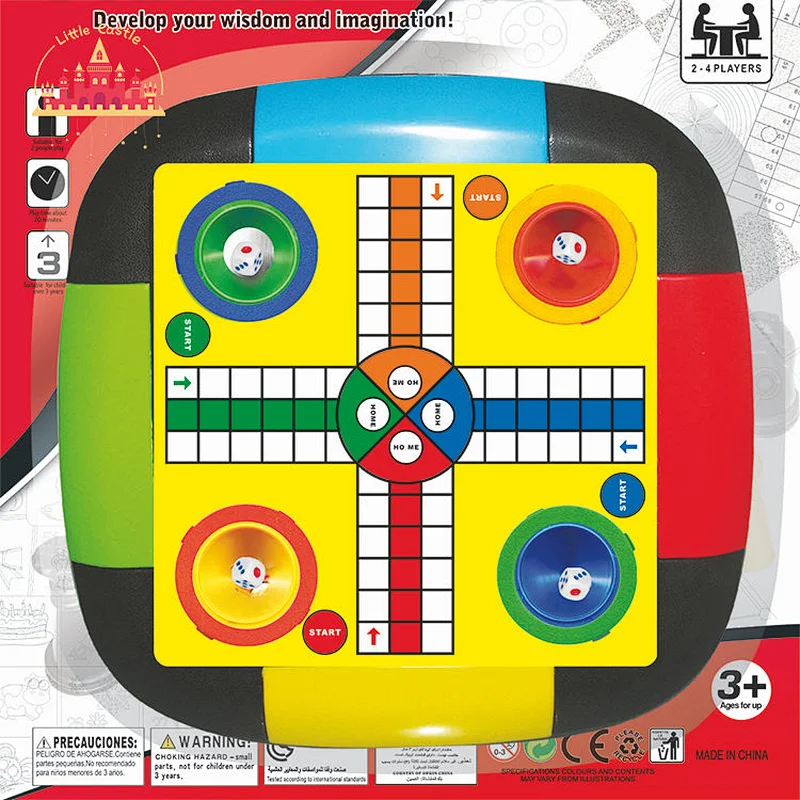 New Design Intelligent Table Board Game Plastic Chess Play Set For Kids SL11A030