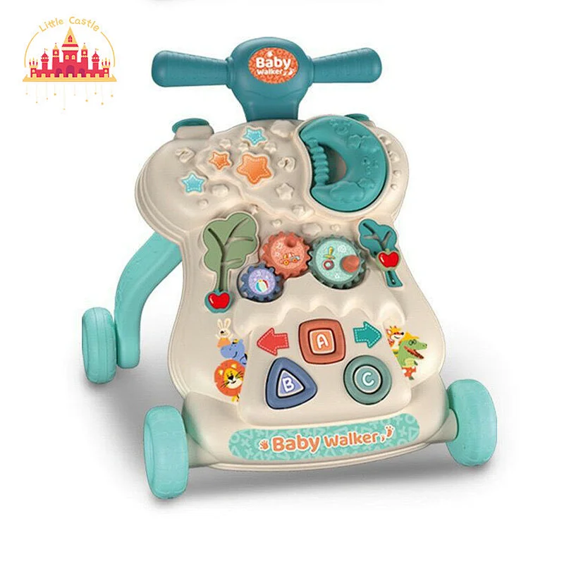 Baby Early Educational Plastic Activity Leaning Walker With Light Music SL16E007