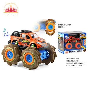Kids Diecast Vehicle Toy 1:32 Alloy Inertia Climbing Car With Light Music SL04A878
