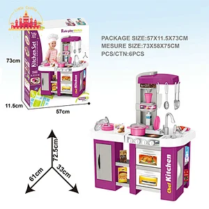 Factory Direct Cooking Play Set Play House Plastic Kitchen Toy For Kids SL10C326