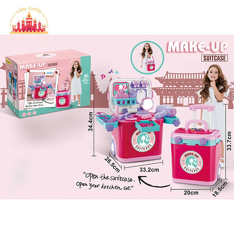 Funny Kids Kitchen Cooking Game Plastic BBQ Grill Play Set With Sound Light SL10G427