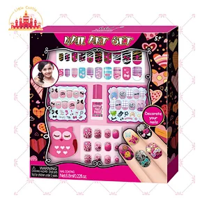 Wholesale Beauty Pretend Play Makeup Toy DIY Nail Art Set For Kids SL10A015