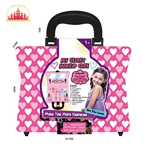 New Arrival Kids Pretend Play Plastic Fashion Girls Beauty Set Dressing Case SL10A005