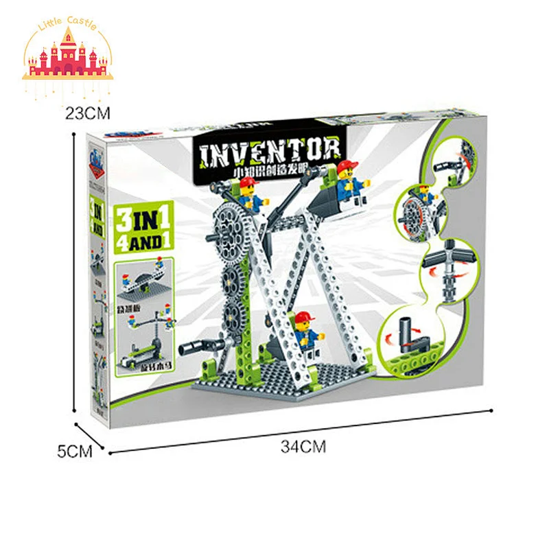 Creative DIY Brick Toys 3 In 1 Plastic Mechanical Building Blocks For Kids SL13A509