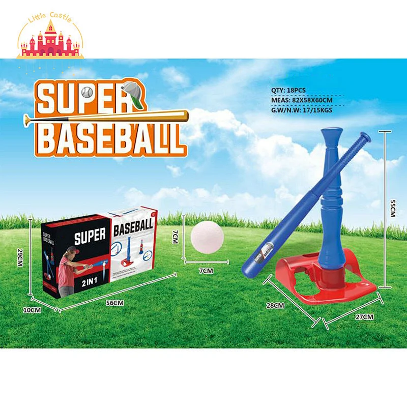 Batting Training Pitching Machine Plastic Launcher Baseball Toy For Kids SL01F270