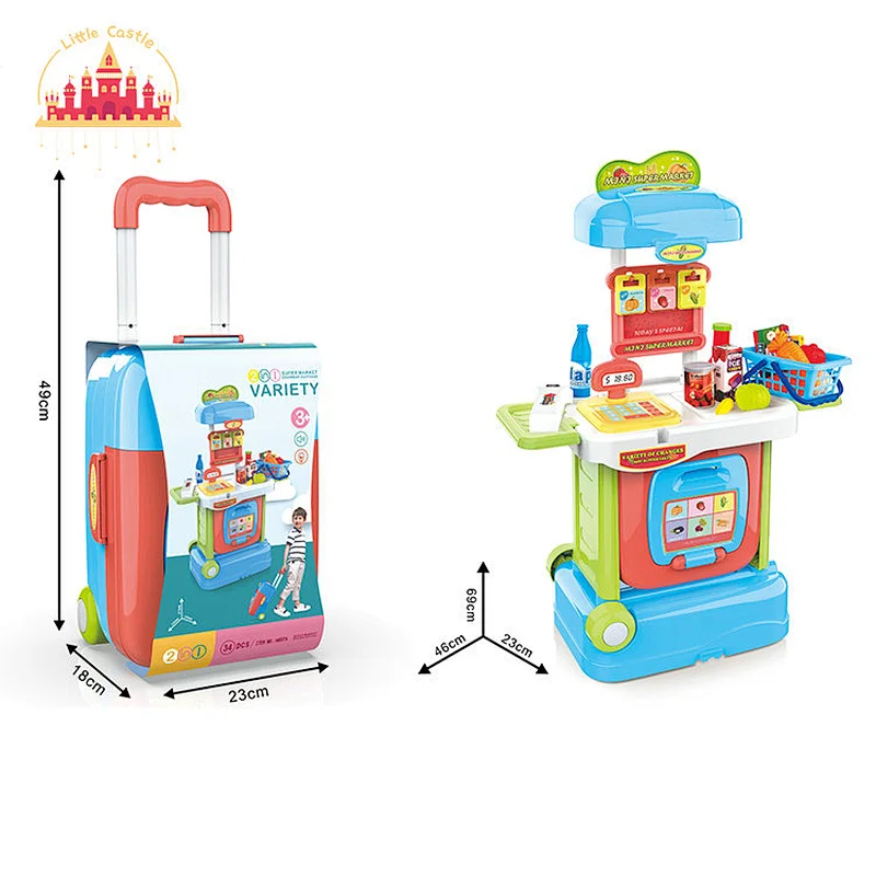Hot Selling Doctor Suitcase Pretend Play Plastic Medical Table For Kids SL10G493