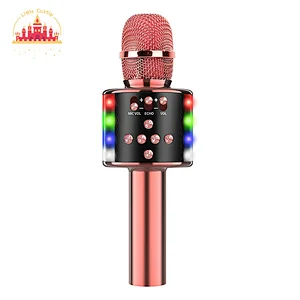Karaoke Handheld Mic Speaker Bluetooth Wireless Microphone With LED Lights SL07C010